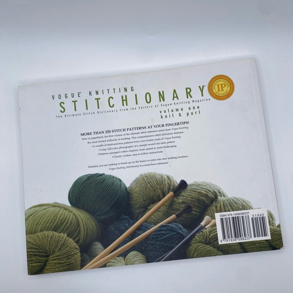 Vogue Knitting Stitchionary Book - Picture 2 of 7